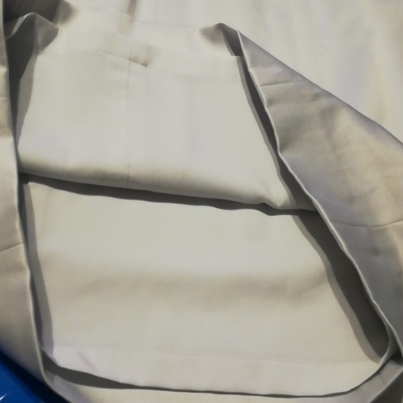 Ecetera silver dress size 6 white sequin at neck. - Picture 7 of 11